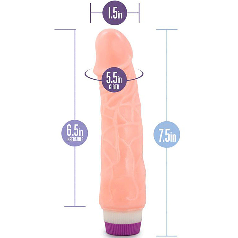 Revel Venue Vibe-Beige 8" - Godfather Adult Sex and Pleasure Toys
