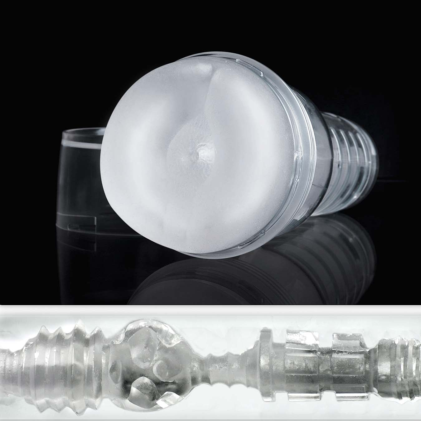 Fleshjack Ice Jack Bottom Crystal - Godfather Adult Sex and Pleasure Toys