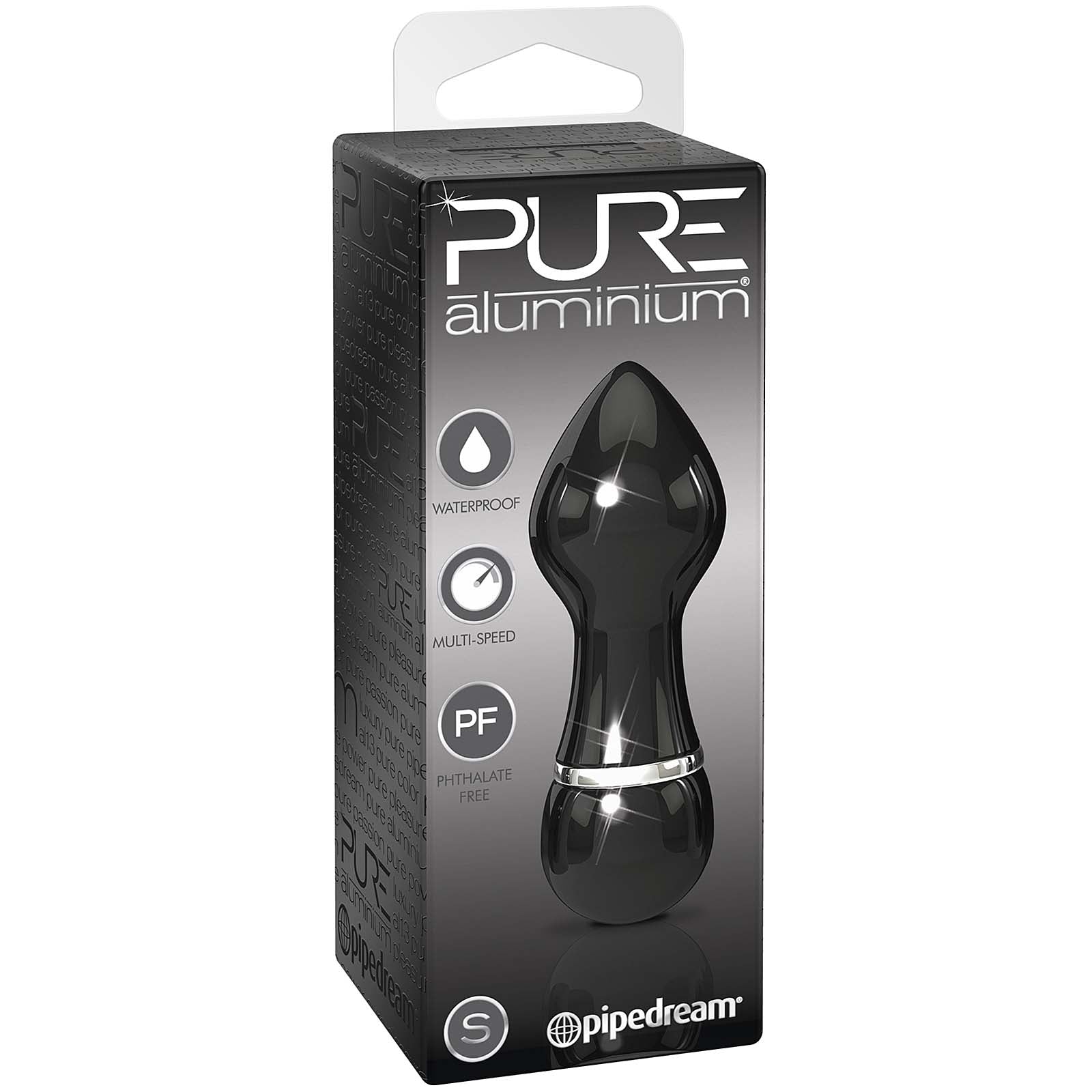 Pure Aluminium Small-Black - Godfather Adult Sex and Pleasure Toys