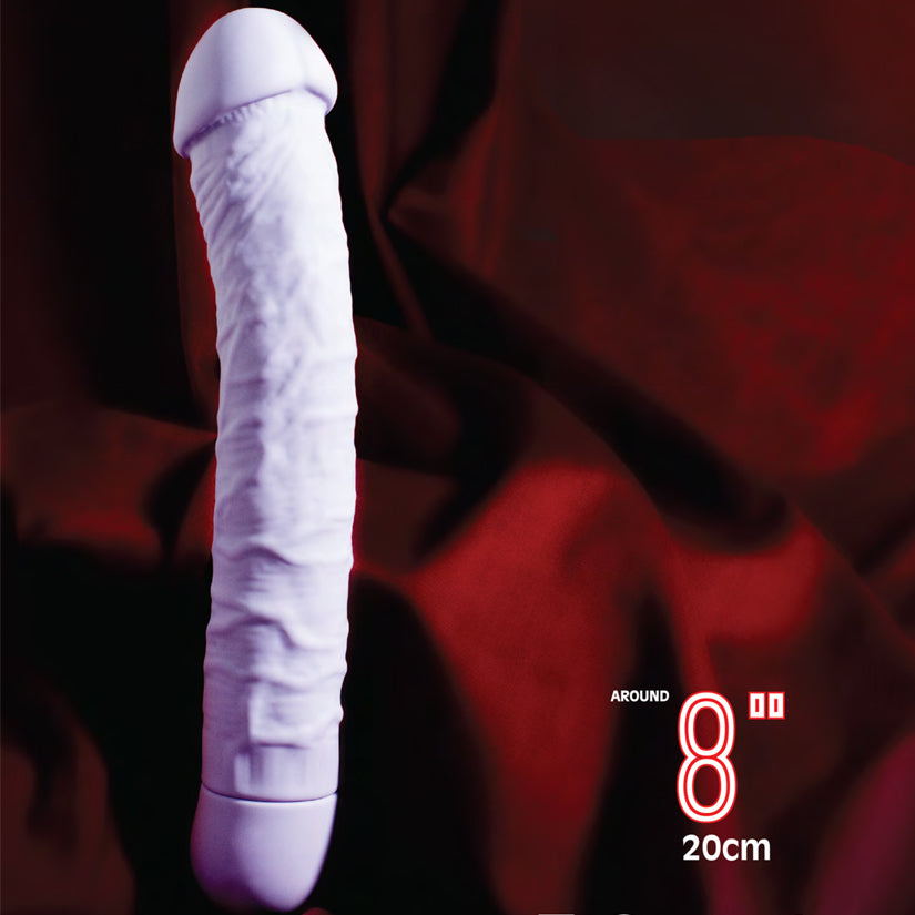 Bio Vibe 8" - Purple - Godfather Adult Sex and Pleasure Toys