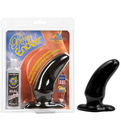 Rear Enders with Lube - Black - Godfather Adult Sex and Pleasure Toys