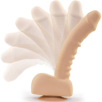 Uprize Remote Control Rising Realistic Dildo-Pink Flesh 8" - Godfather Adult Sex and Pleasure Toys