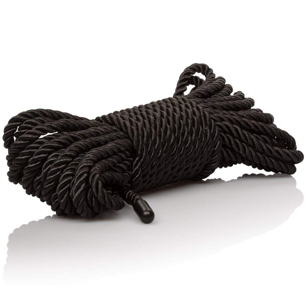 Scandal BDSM Rope-Black - Godfather Adult Sex and Pleasure Toys