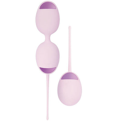 Velvet Plush Ultimate Kegel Kit-Purple - Godfather Adult Sex and Pleasure Toys