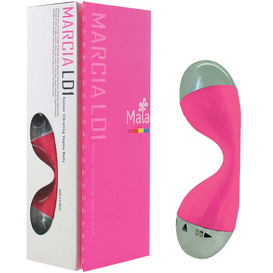 Maia Scarlet Marcia Sensor Balls - Pink - Godfather Adult Sex and Pleasure Toys