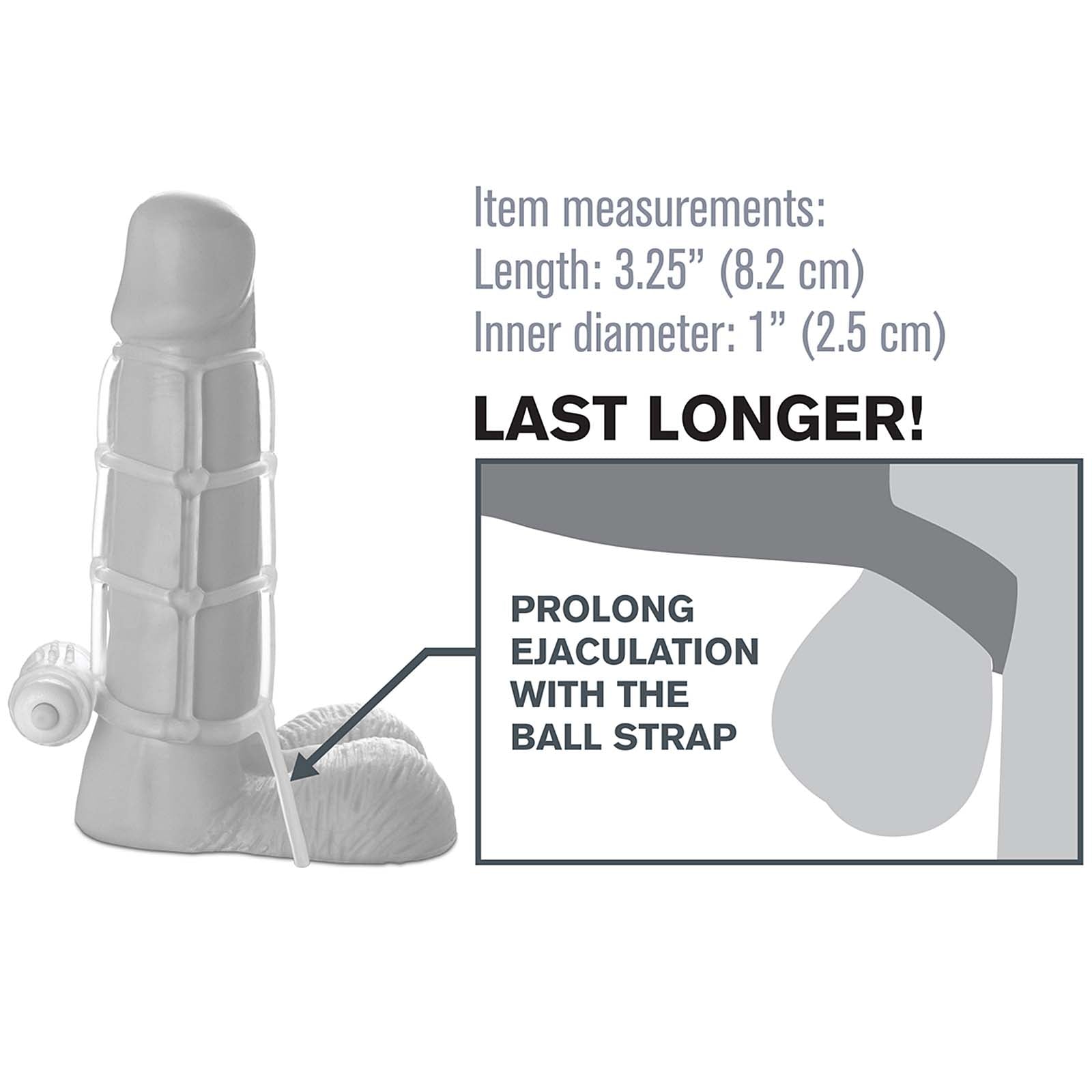 Fantasy X-tensions Vibrating Climax Cage - Godfather Adult Sex and Pleasure Toys