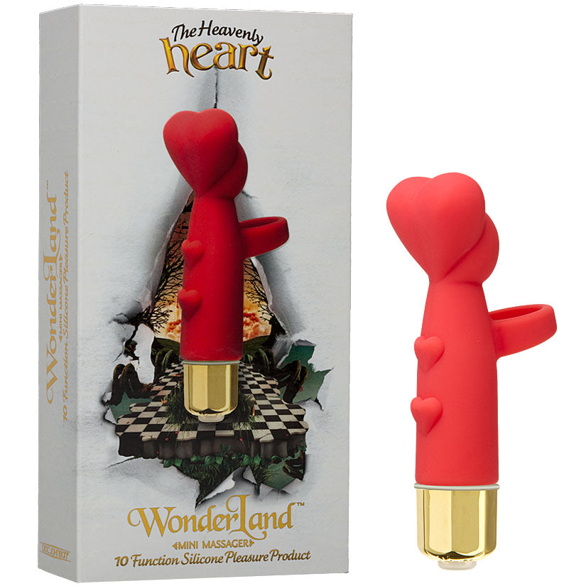 WonderLand - The Heavenly Heart Mini Massager - Godfather Adult Sex and Pleasure Toys