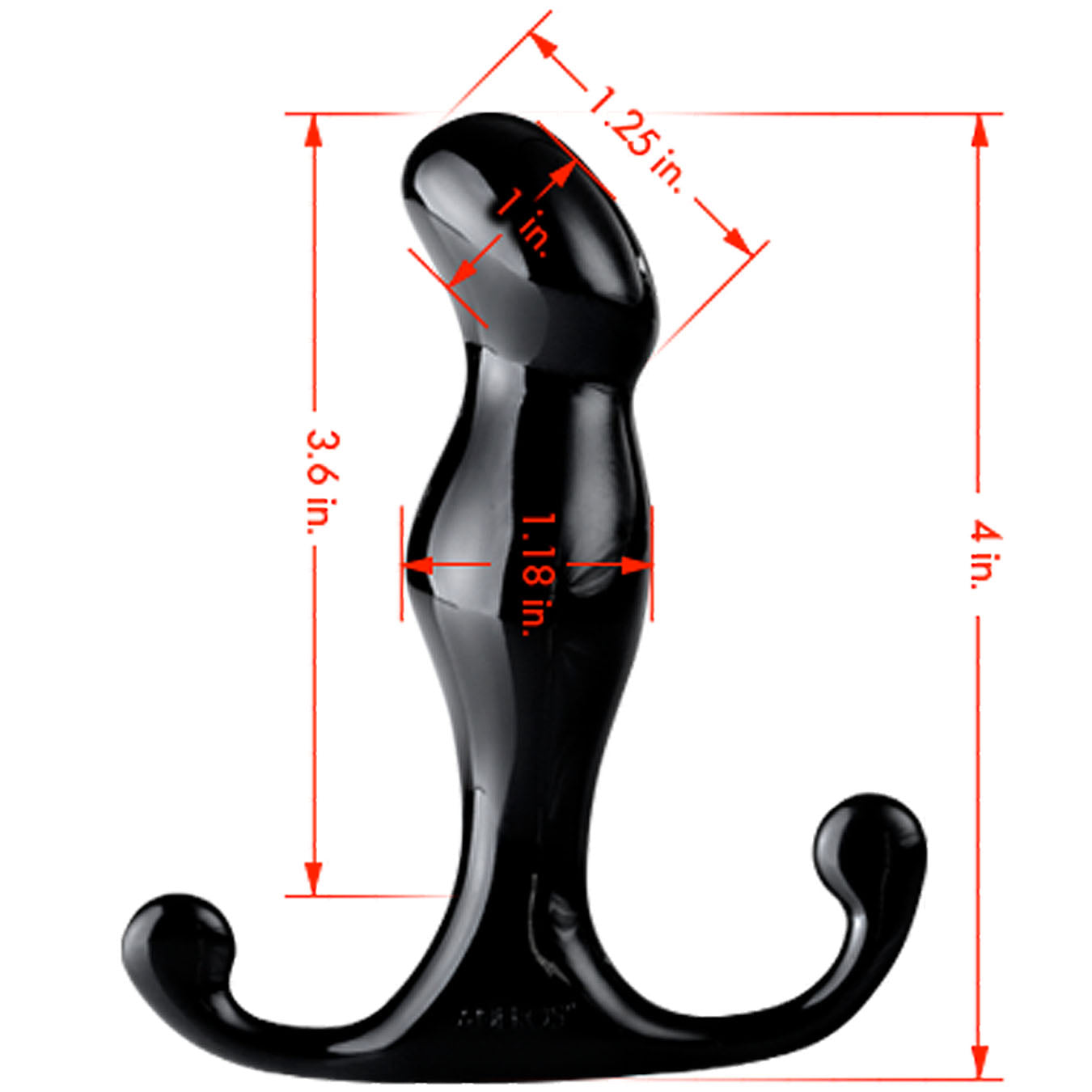 Aneros Progasm Jr. Black - Godfather Adult Sex and Pleasure Toys
