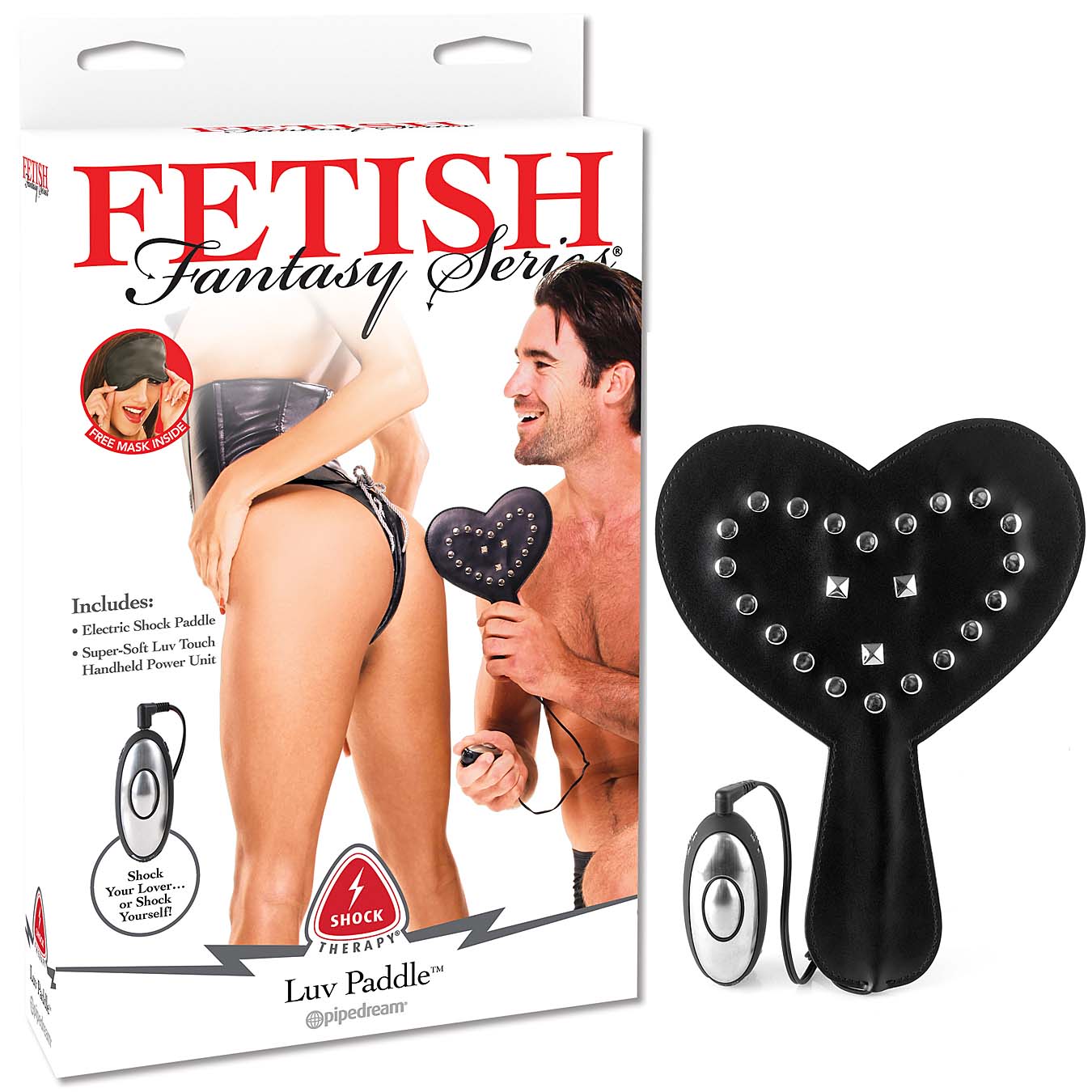 Fetish Fantasy Series Shock Therapy Luv Paddle - Godfather Adult Sex and Pleasure Toys