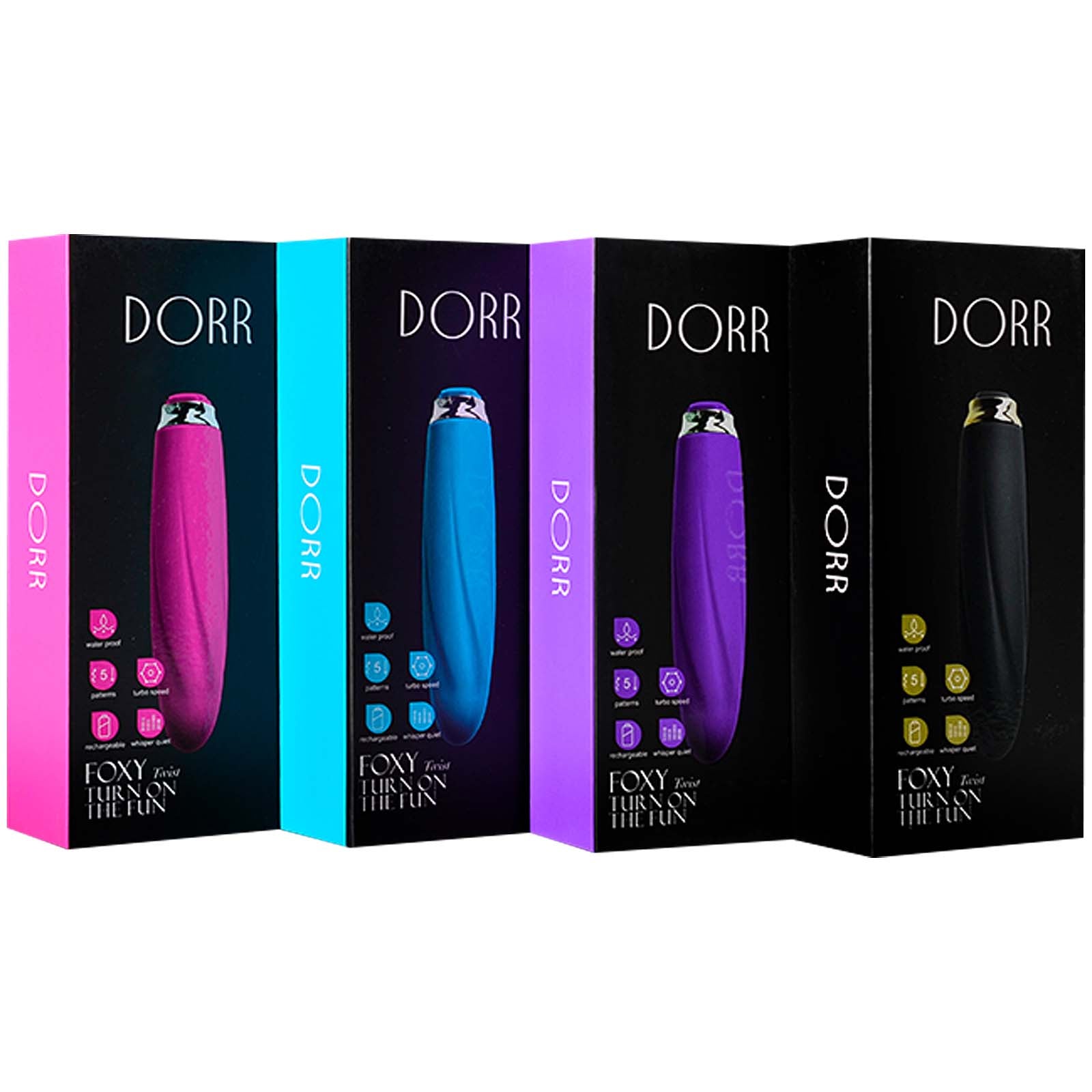 Dorr Foxy Twist - Pink - Godfather Adult Sex and Pleasure Toys