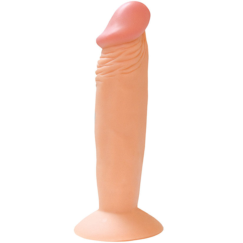 All American Whoppers Flexible Dong-Flesh 6" - Godfather Adult Sex and Pleasure Toys