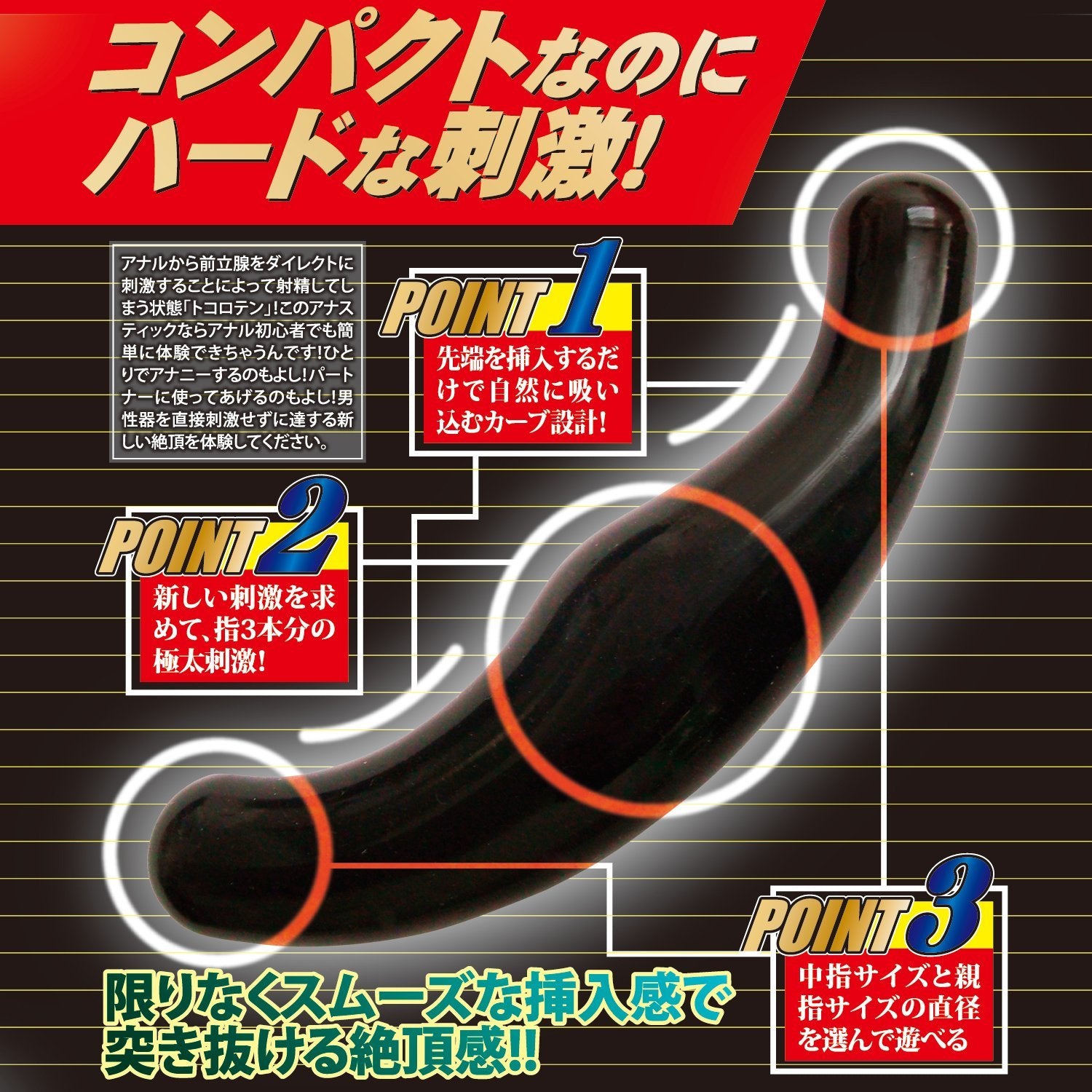 Anastick Hard Type - Godfather Adult Sex and Pleasure Toys