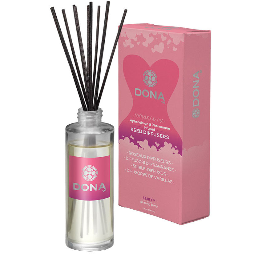 DONA Reed Diffusers Flirty-Blushing Berry 2oz - Godfather Adult Sex and Pleasure Toys
