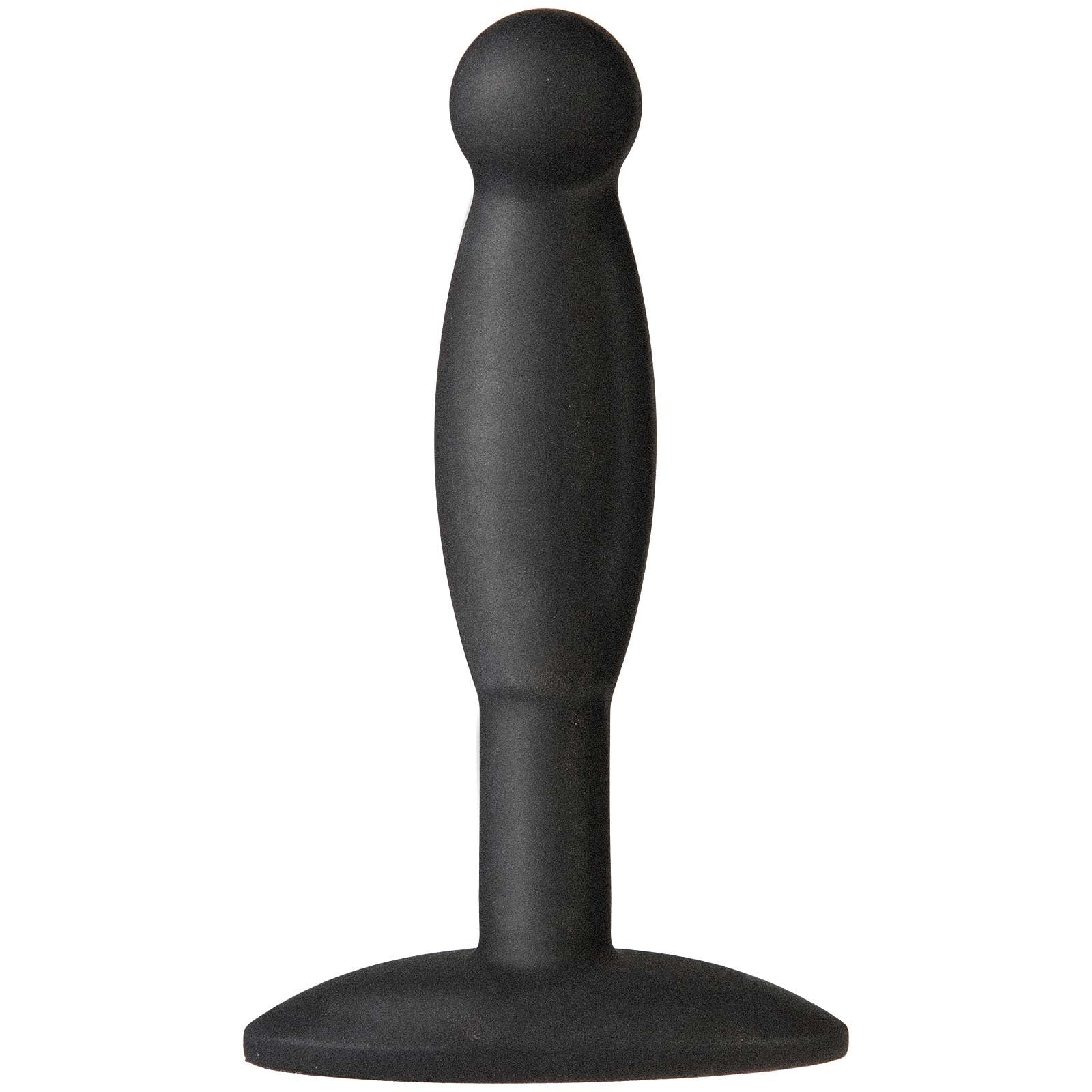 Platinum Premium Silicone - The Mini's - Smooth Medium - Black - Godfather Adult Sex and Pleasure Toys