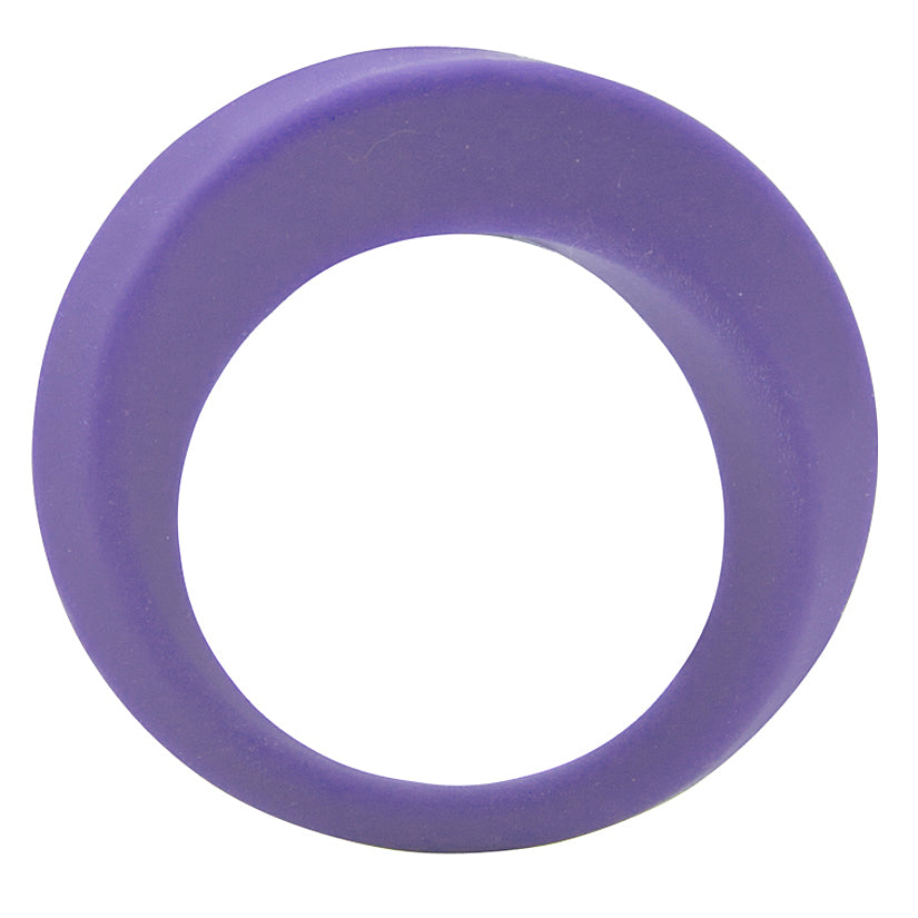 Penis Enhance Ornament Silicone Cock Ring 32mm - Violet - Godfather Adult Sex and Pleasure Toys