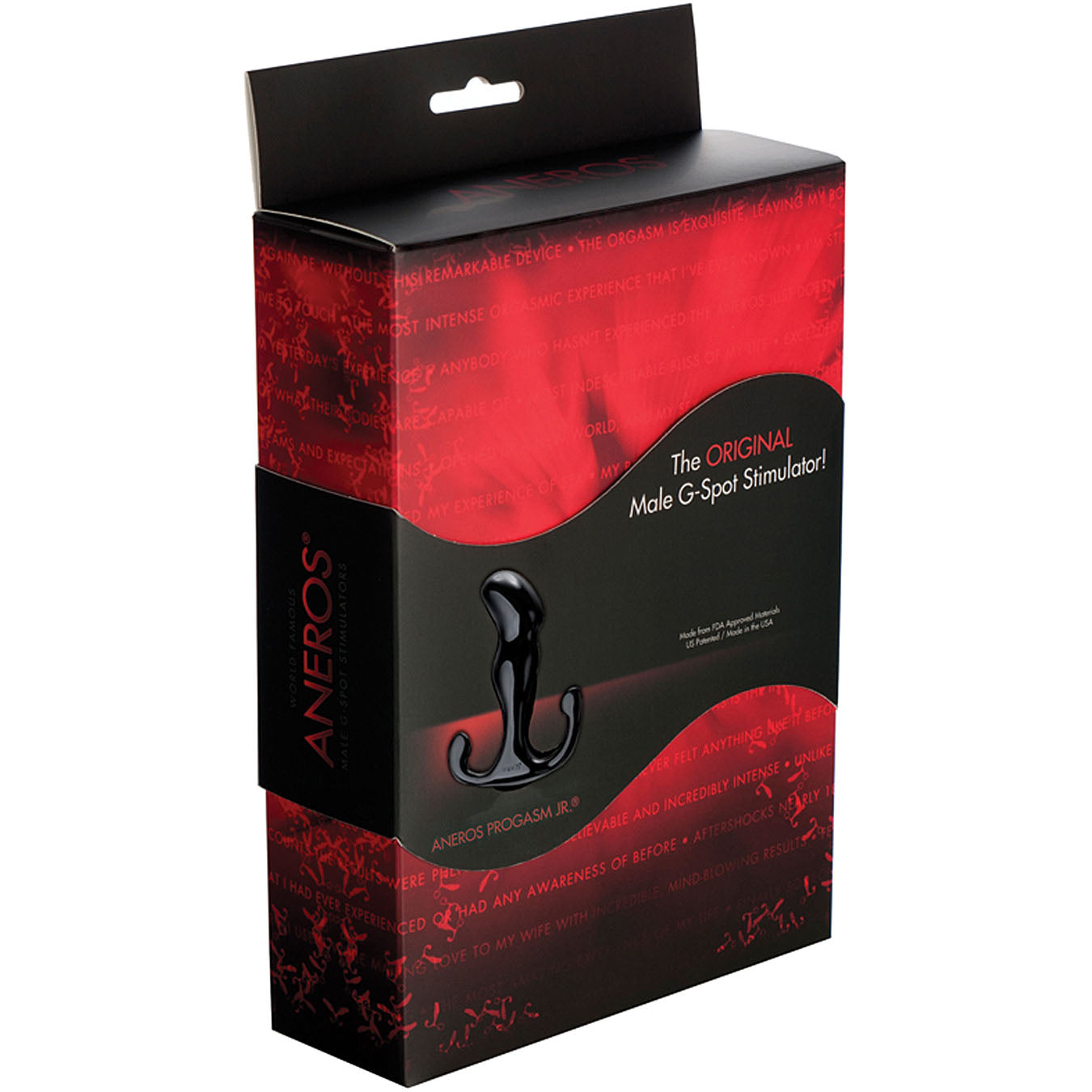 Aneros Progasm Jr. Black - Godfather Adult Sex and Pleasure Toys