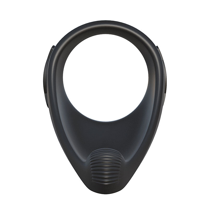 Fantasy C-Ringz Silicone Taint-Alizer Black - Godfather Adult Sex and Pleasure Toys