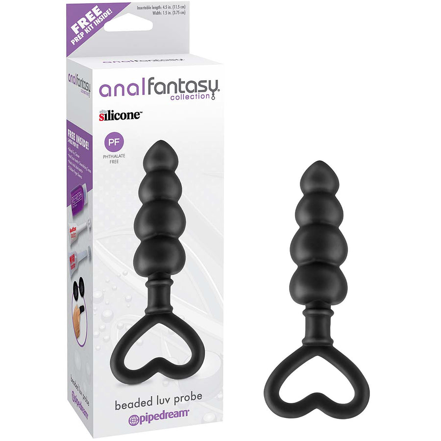 Anal Fantasy Collection Beaded Luv Probe - Godfather Adult Sex and Pleasure Toys