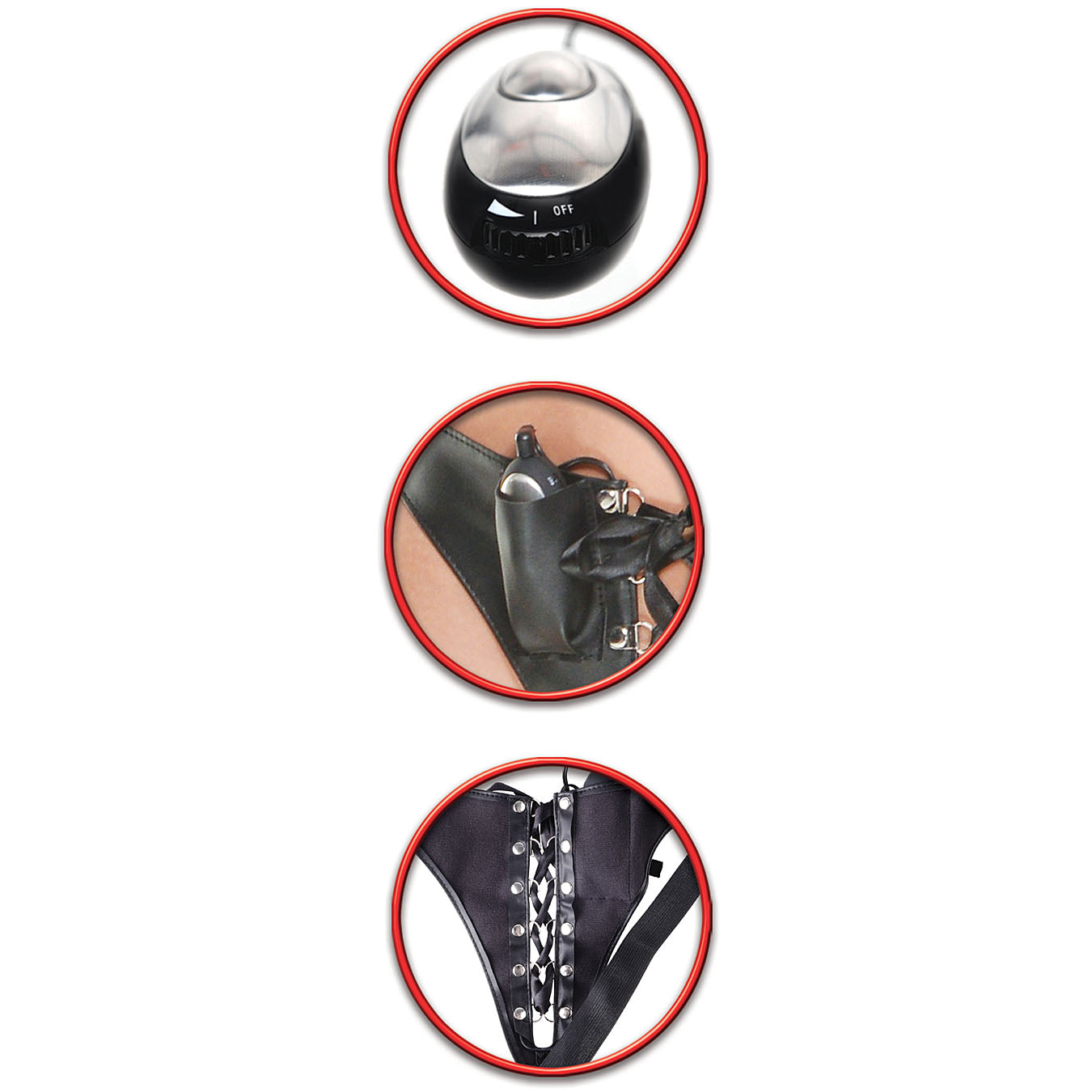 Fetish Fantasy Series Shock Therapy Pleasure Panty - Godfather Adult Sex and Pleasure Toys