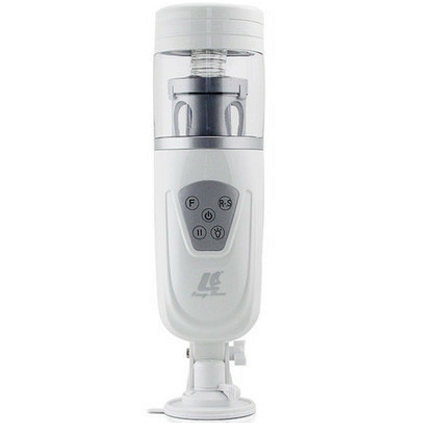 Telescopic Lover Automatic Stroker - White