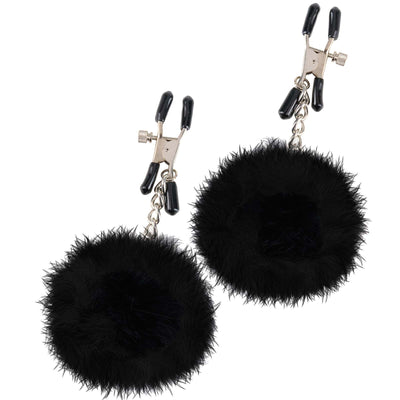 Fetish Fantasy Limited Edition Pom Pom Nipple Clamps - Godfather Adult Sex and Pleasure Toys