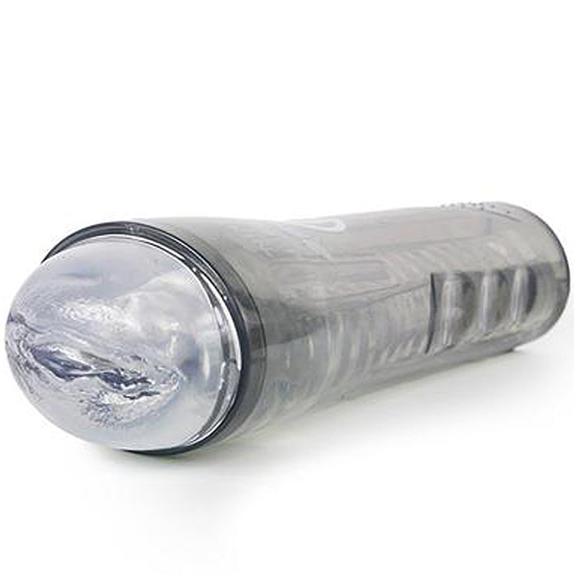 CyberSkin Vibrating Pussy Stroker Clear - Godfather Adult Sex and Pleasure Toys