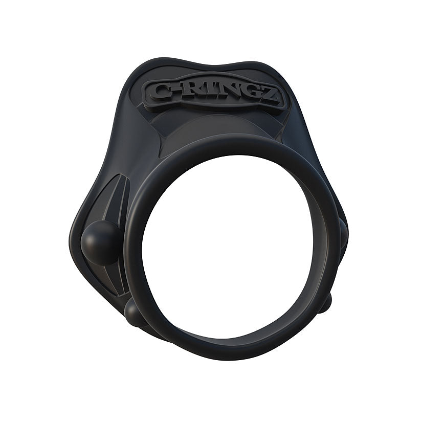 Fantasy C-Ringz Rock Hard Ring Black - Godfather Adult Sex and Pleasure Toys