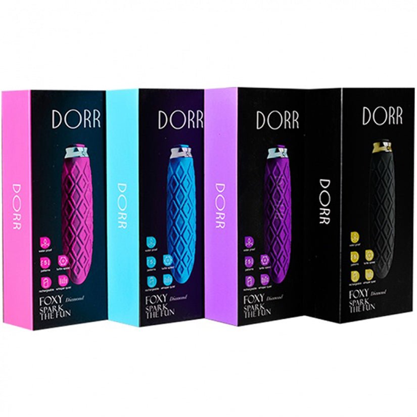 Dorr Foxy Diamond - Black - Godfather Adult Sex and Pleasure Toys