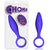 Choke 5" Silicone Butt Plug - Purple