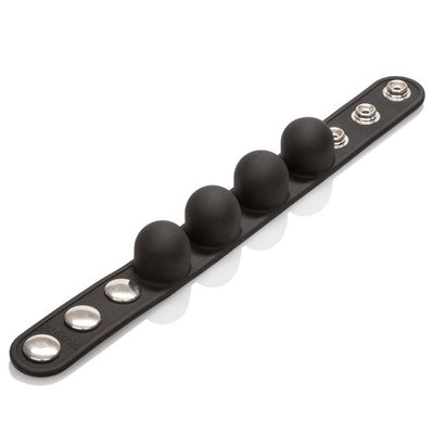 Weighted Ball Stretcher-Black - Godfather Adult Sex and Pleasure Toys