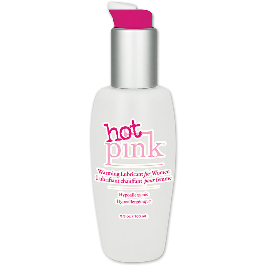 Hot Pink Warming Lubricant For Women 3.3oz - Godfather Adult Sex and Pleasure Toys