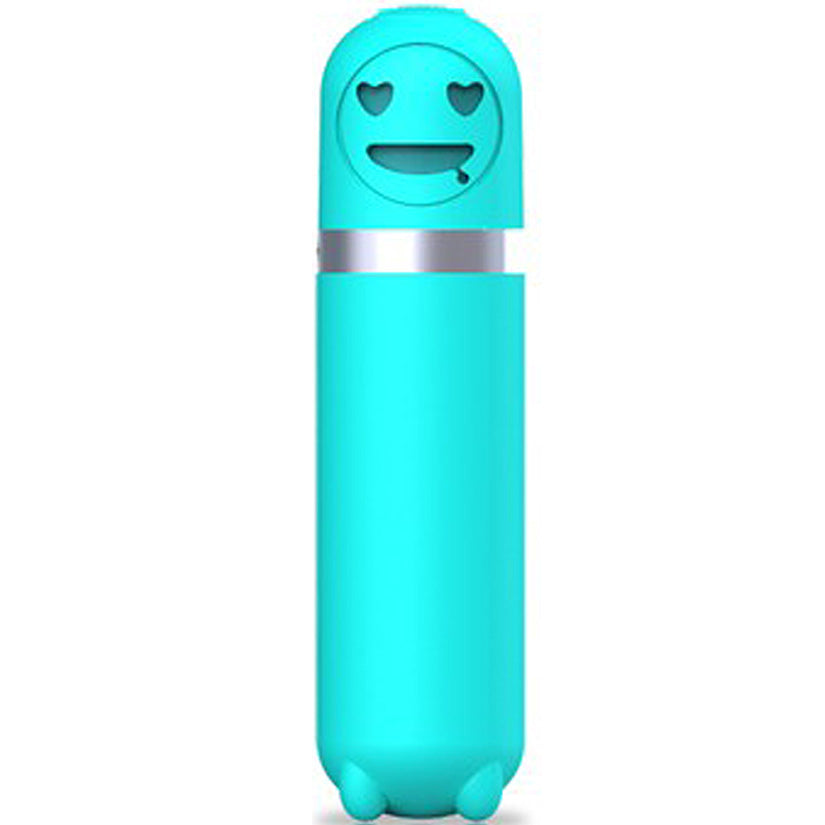 Electric Love Mini Bullet - Teal - Godfather Adult Sex and Pleasure Toys