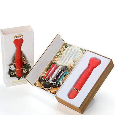 WonderLand - 10 Function Silicone Massager - The Heavenly Heart - Godfather Adult Sex and Pleasure Toys