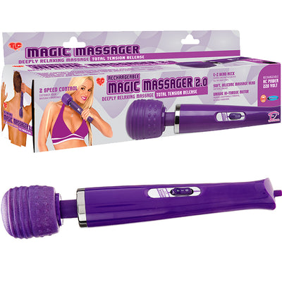 Rechargeable Magic Massager 2.0 - Godfather Adult Sex and Pleasure Toys