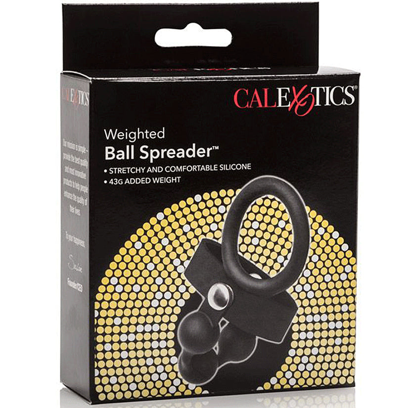 Weighted Ball Spreader-Black - Godfather Adult Sex and Pleasure Toys