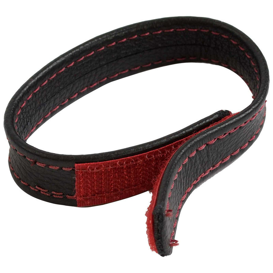 Cock & Ball Straps - Leather - Velcro Closure - Godfather Adult Sex and Pleasure Toys
