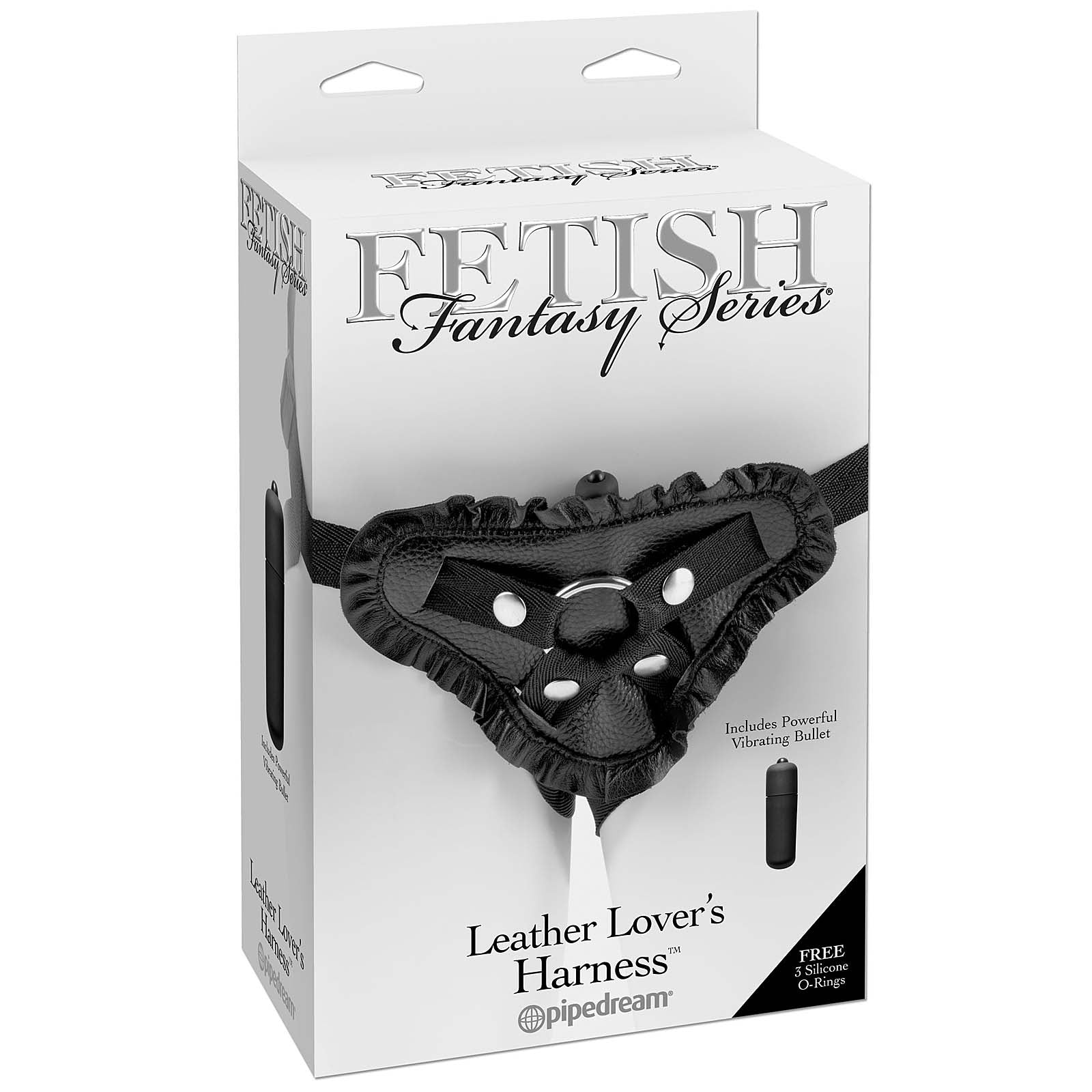 Fetish Fantasy Series Leather Lover's Harness - Godfather Adult Sex and Pleasure Toys