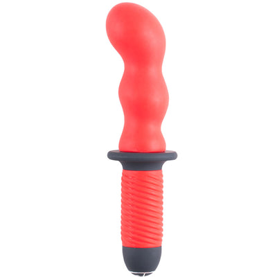 Mr. E & Mr. Z Butt Plug 6" - Red - Godfather Adult Sex and Pleasure Toys