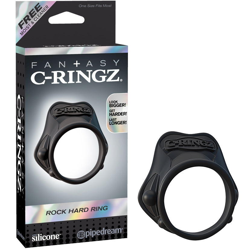 Fantasy C-Ringz Rock Hard Ring Black
