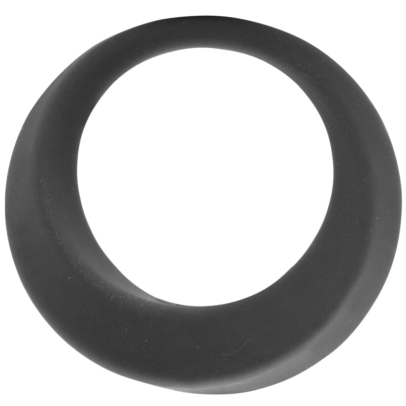 Penis Enhance Ornament Silicone Cock Ring 32mm - Grey - Godfather Adult Sex and Pleasure Toys
