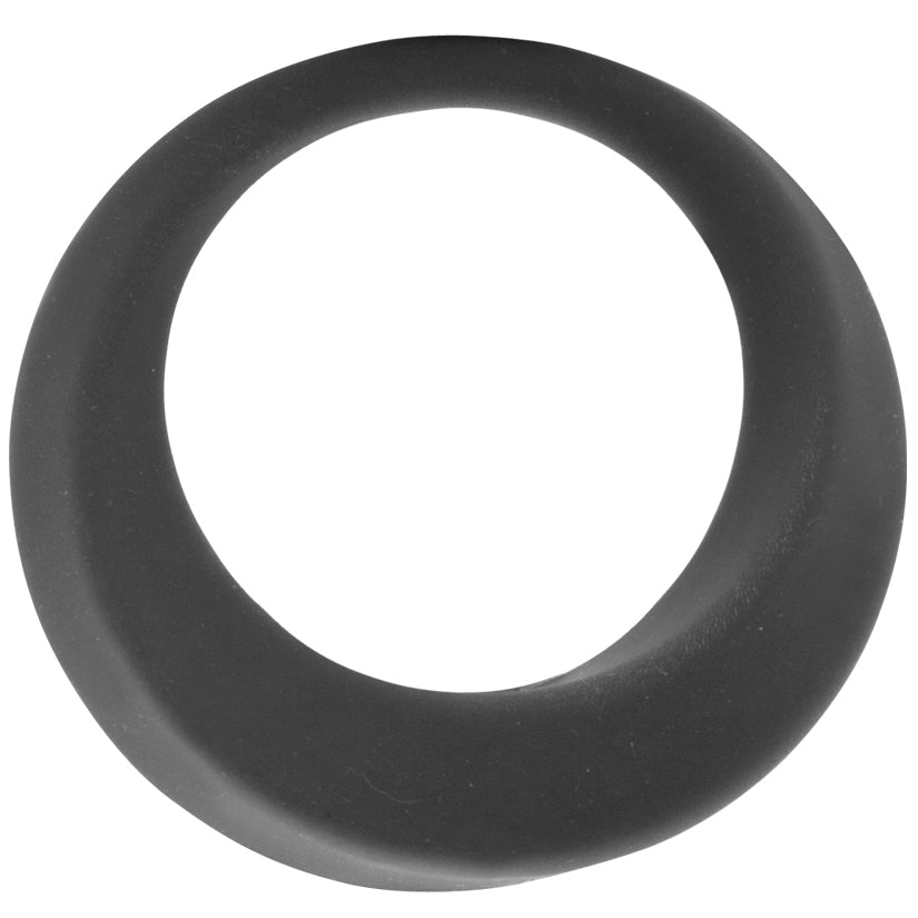 Penis Enhance Ornament Silicone Cock Ring 32mm - Grey - Godfather Adult Sex and Pleasure Toys