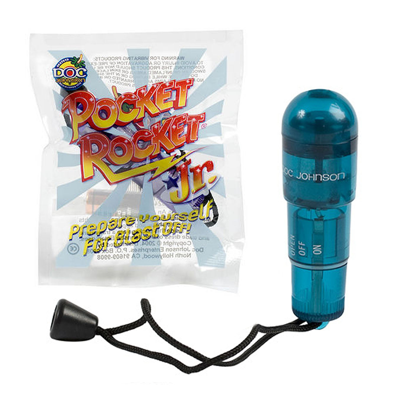 Pocket Rocket Jr. Blue - Godfather Adult Sex and Pleasure Toys