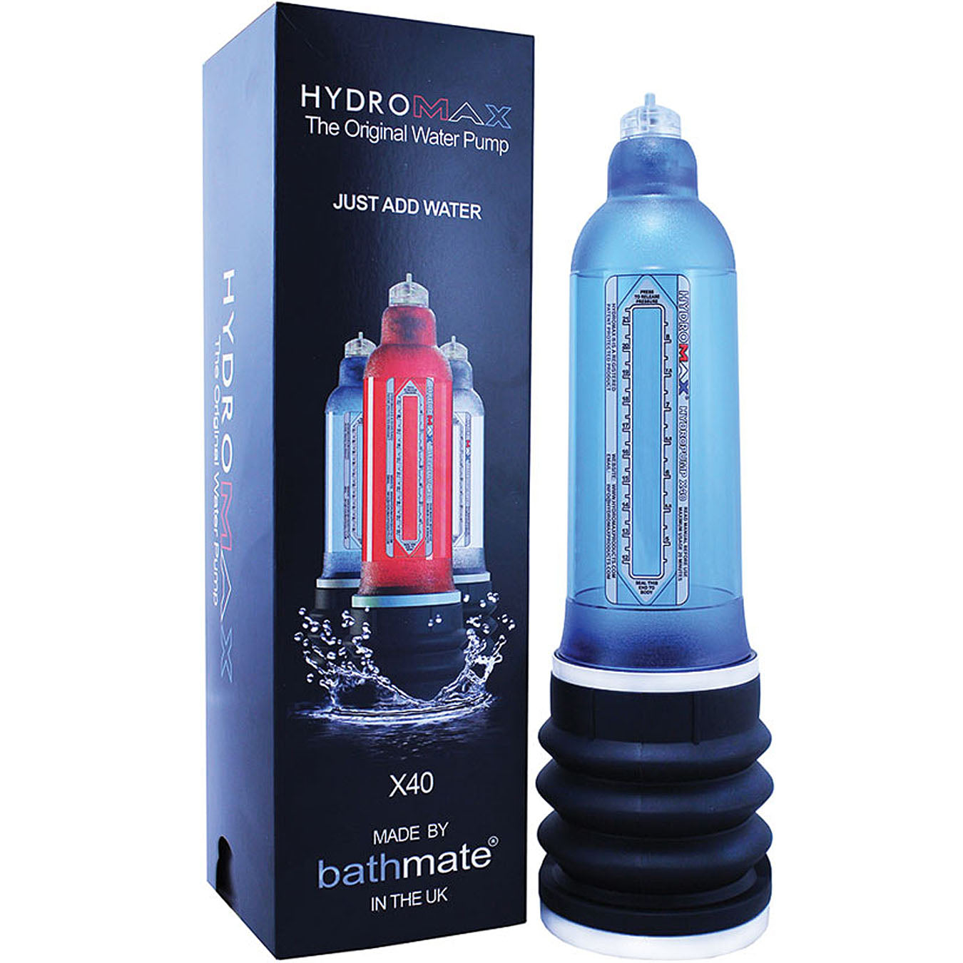 Hydromax X40-Aqua Blue