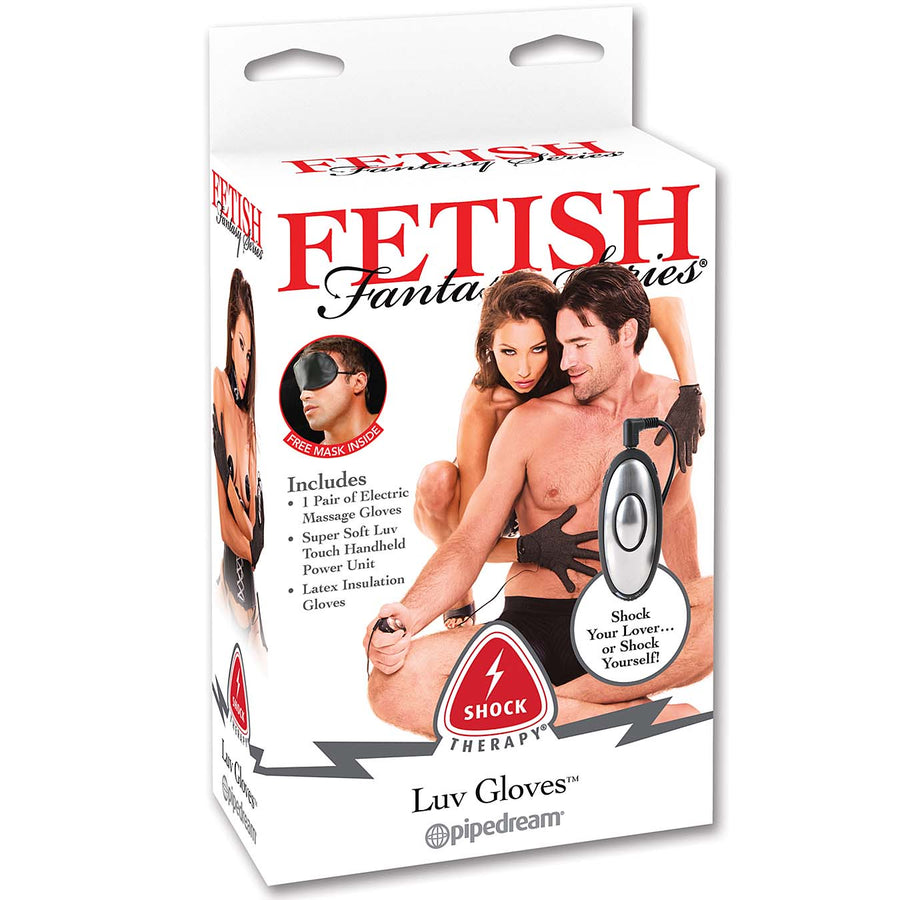 Fetish Fantasy Series Shock Therapy Luv Gloves - Godfather Adult Sex and Pleasure Toys