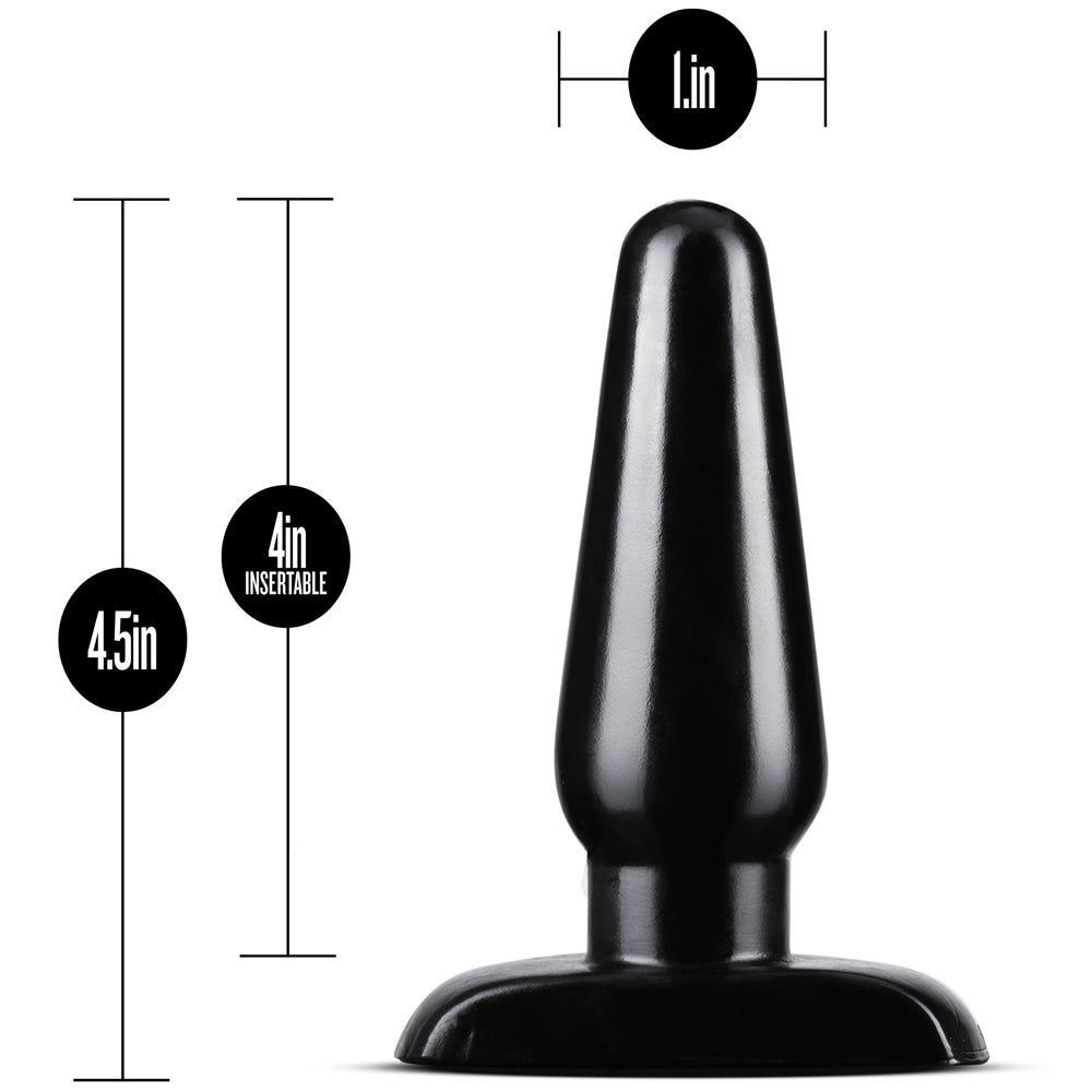 Anal Adventures Basic Plug Kit - Black