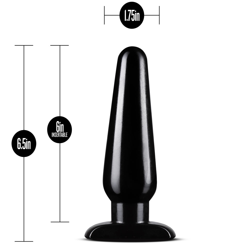 Anal Adventures Basic Plug Kit - Black