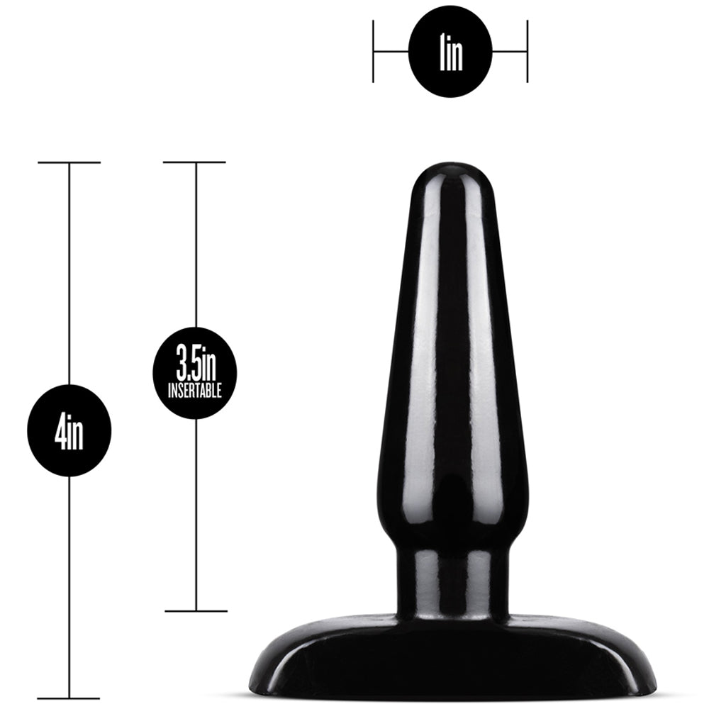Anal Adventures Basic Plug Kit - Black