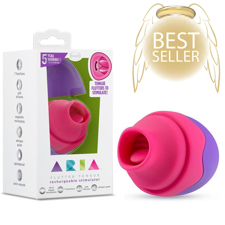 Aria Flutter Tongue - Purple