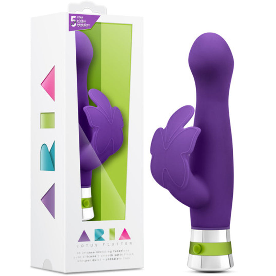 Blush Novelties - Aria Lotus Flutter - Plum