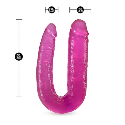 B Yours Double Headed Dildo - 18" Pink